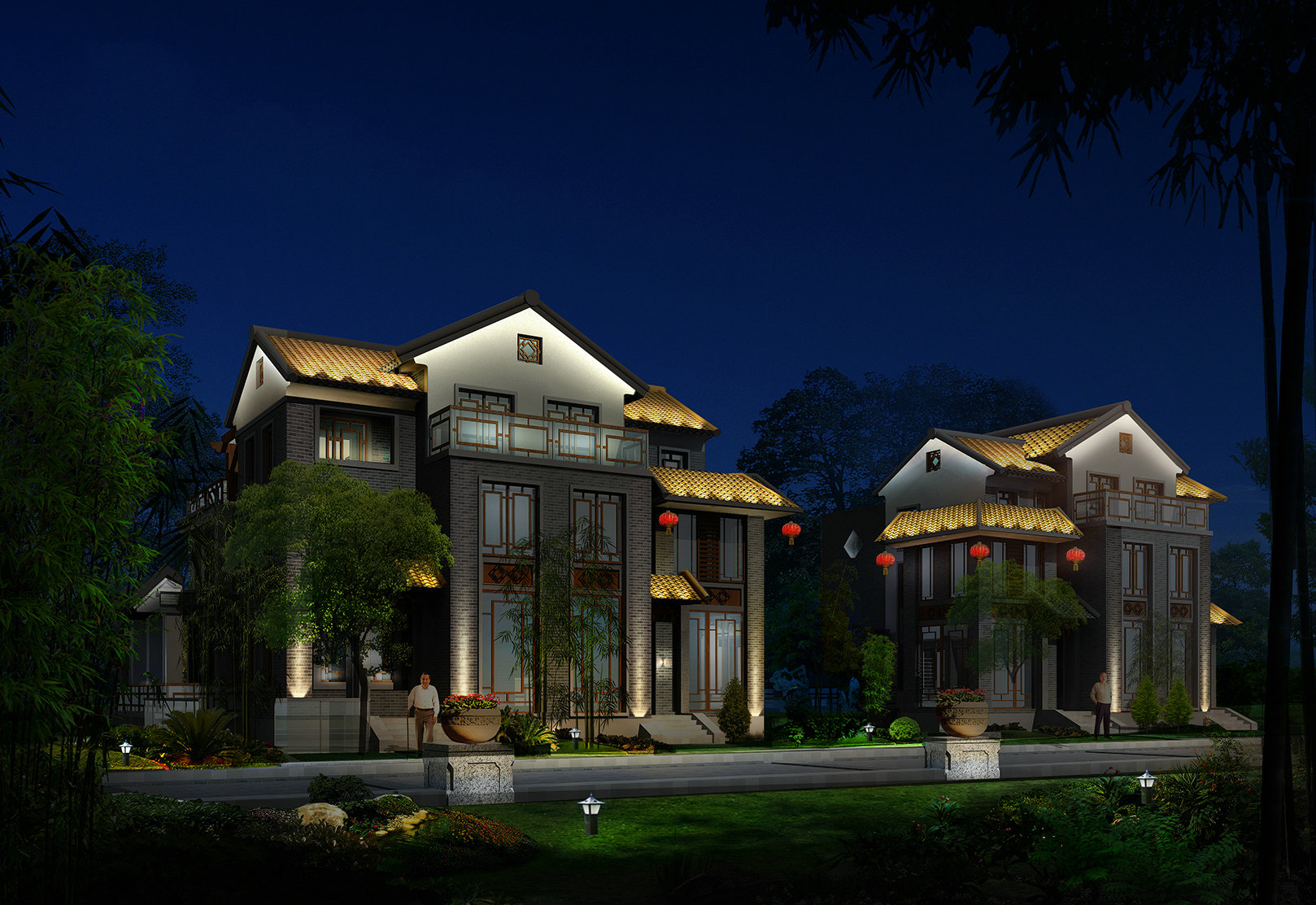 中建瀛园亮化设计-济南三迪照明设计