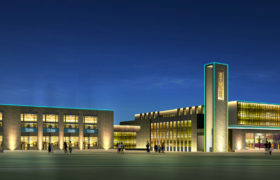 周村游客中心亮化设计